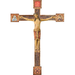 Cristo Románico en cruz